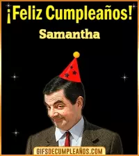 GIF Feliz Cumpleaños Meme Samantha